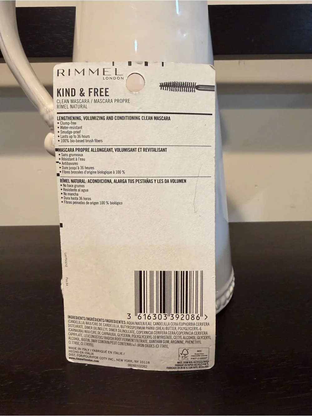 Rimmel DISCONTINUED Kind & Free Mascara Black